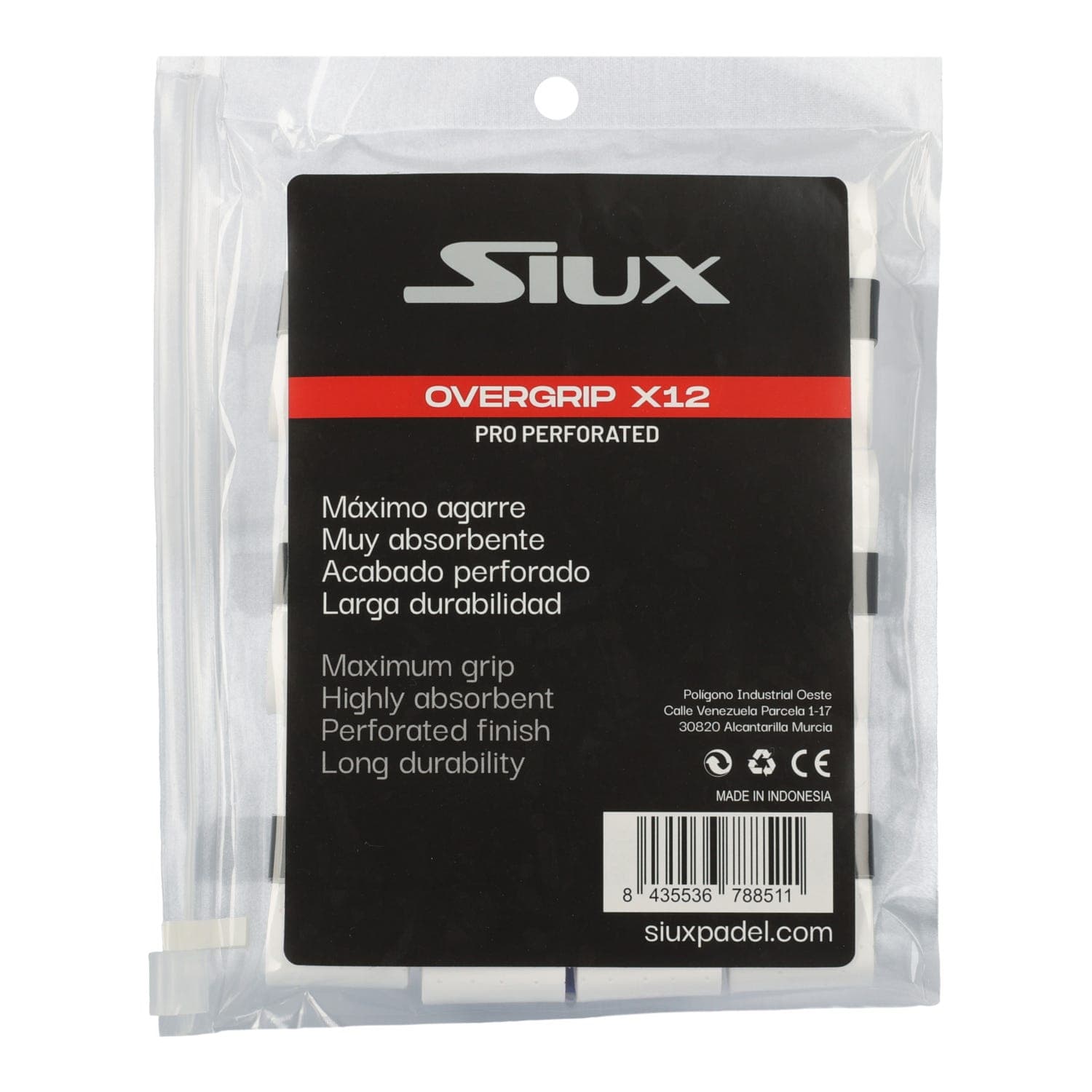 Siux Pro Perforated Overgrip x12